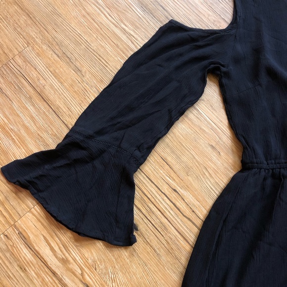 True Destiny Embroidered Cold Shoulder Dress - Picture 4 of 7